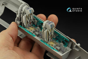 Intérieur imprimé en 3D et coloré du MiG-21UM (Trumpeter) par Quinta Studio QD32121, échelle 1/32  – image 4