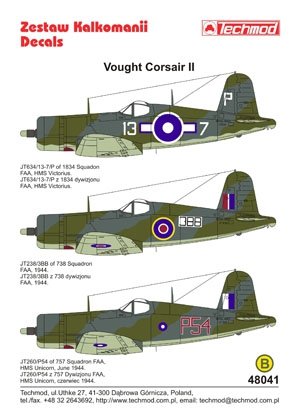 Techmod 48041 - Vought Corsair II 1/48 – zdjęcie 2