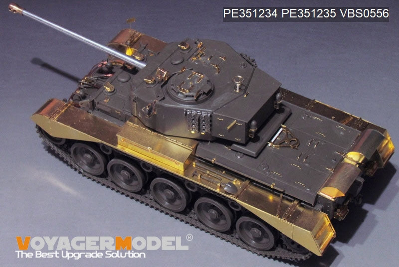 Kit de mise à niveau Voyager Model PE351234 pour le Comet A-34 britannique de la Seconde Guerre mondiale, compatible avec la maquette TAMIYA 35380 au 1/35 – image 4