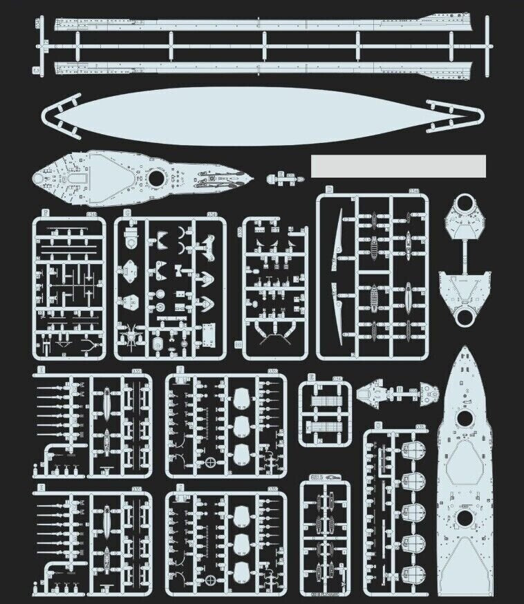 Flyhawk FH1312S HMS Iron Duke 1914 Édition Deluxe 1/700 – image 3