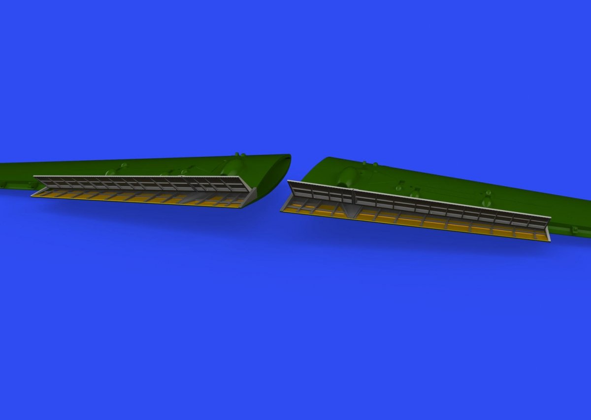 Volets d&amp;#39;atterrissage Eduard 648817 F4F-4 - Impression Eduard 1/48