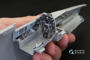 Intérieur imprimé en 3D et coloré sur papier décalcomanie Quinta Studio QD32051 F-105D (pour maquette Trumpeter) 1/32 – image 9