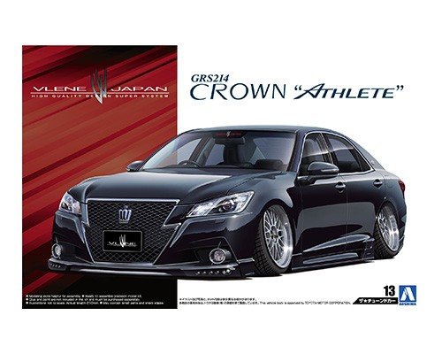 Aoshima 00856 VLENE GRS214 CROWN ATHLÈTE G '12 (TOYOTA) 1/24