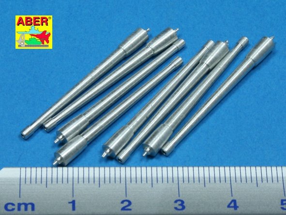 Aber 350L-38 Jeu de 8 pièces de canons de 380 mm de long pour navires Richeulieu, Jean Bart (1/350) – Bild 2