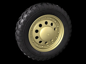 Roues de route pour voiture de reconnaissance « Dingo » de Panzer Art RE35-603 (Firestone) 1/35 – image 3