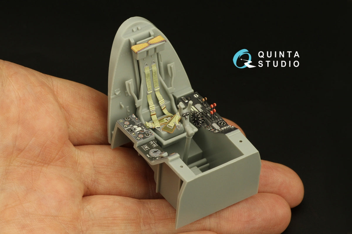 Intérieur imprimé en 3D et coloré sur papier décalcomanie Quinta Studio QD32158 Do 335A (HK models) 1/32 – image 9