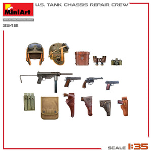 MiniArt 35481 ÉQUIPE DE RÉPARATION DE CHÂSSIS DE CHAR AMÉRICAIN 1/35 – image 2