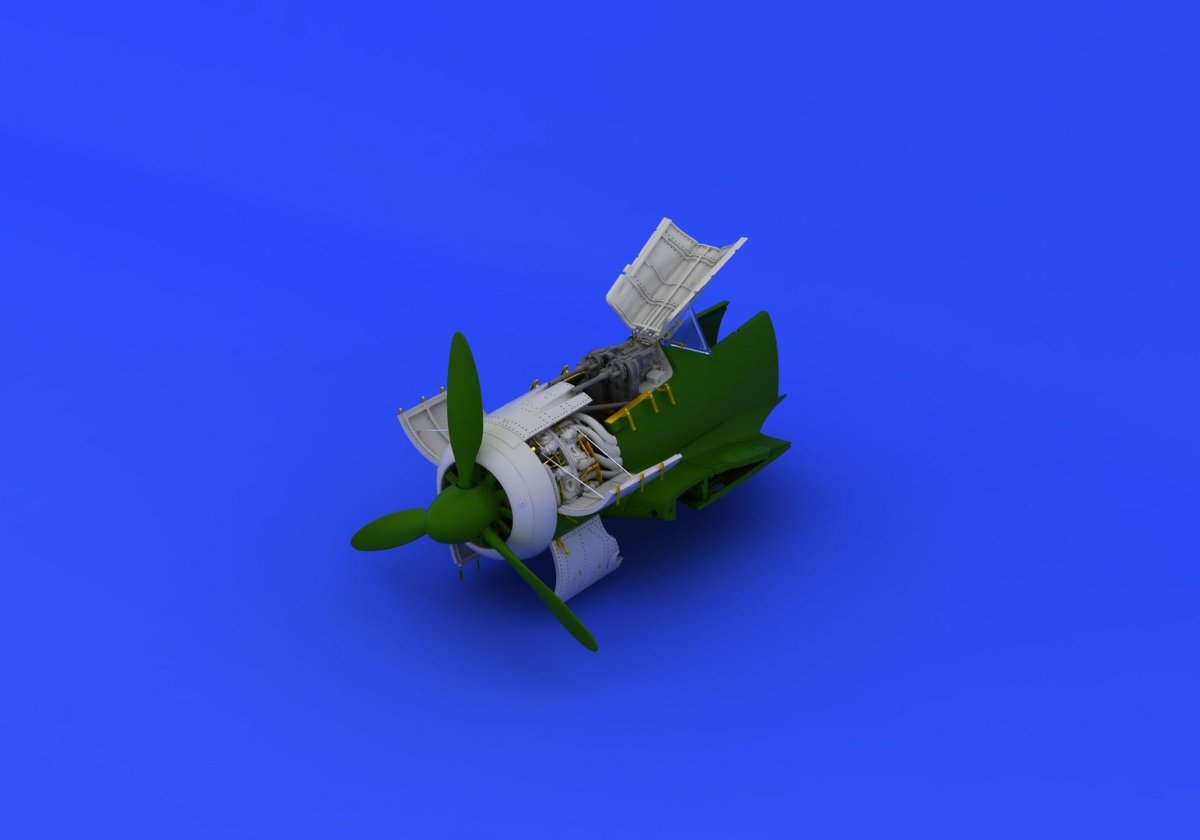 Eduard 672088 Fw 190A-8 moteur et canons de fuselage 1/72 (EDUARD) – image 4