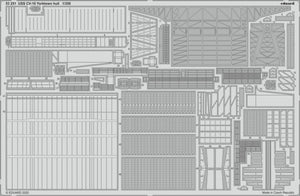 Eduard 53251 Coque du USS CV-10 Yorktown 1/350 TRUMPETER
