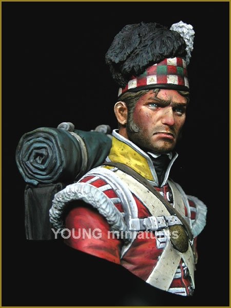 Young Miniatures YH1826 Le 92e régiment des Gordon Highlanders, Waterloo 1815, échelle 1/10 – image 3