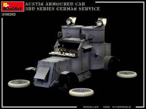 Miniart 39010 AUSTIN BLINDÉ 3E SÉRIE : SERVICE ALLEMAND, AUSTRO-HONGROIS, FINLANDAIS. KIT D&amp;#39;INTÉRIEUR 1/35 – Bild 5