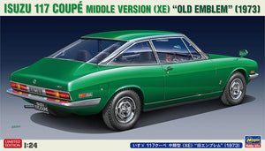 Hasegawa 20674 ISUZU 117 COUPÉ VERSION MOYENNE XE ANCIEN EMBLÈME 1973 1/24