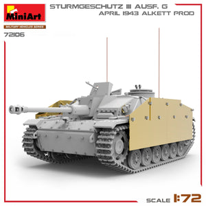 MiniArt 72106 STURMGESCHUTZ III AUSF. G, AVRIL 1943 ALKETT PROD. 1/72 – image 5