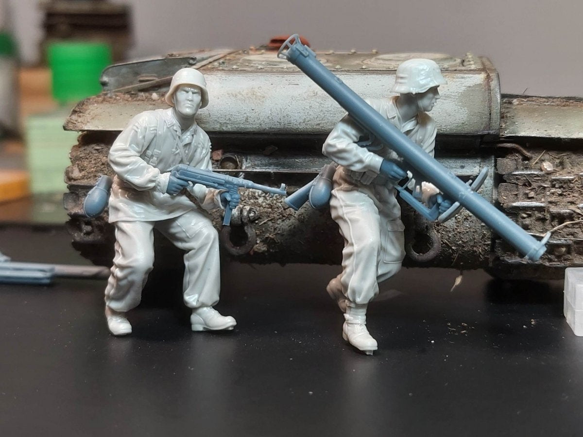 Ensemble d'embuscade de chars Panzer Art FI35-198 au 1/35