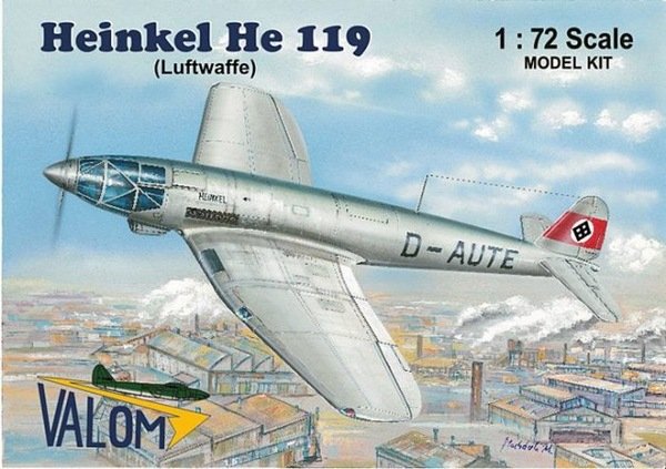 Valom 72100 Heinkel He 119 (Luftwaffe) 1/72