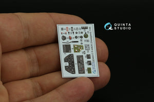 Intérieur imprimé en 3D et coloré sur papier décalcomanie Quinta Studio QD48317 P-40E/K (Hasegawa) 1/48 – immagine 2