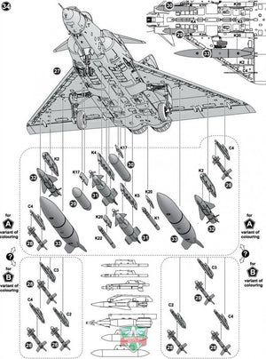 Modelsvit 72053 Mirage 4000 (version améliorée) 1/72 – image 4