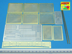 Grilles de protection Aber 35135 Thoma pour char T-34/85 (1/35)  – image 2