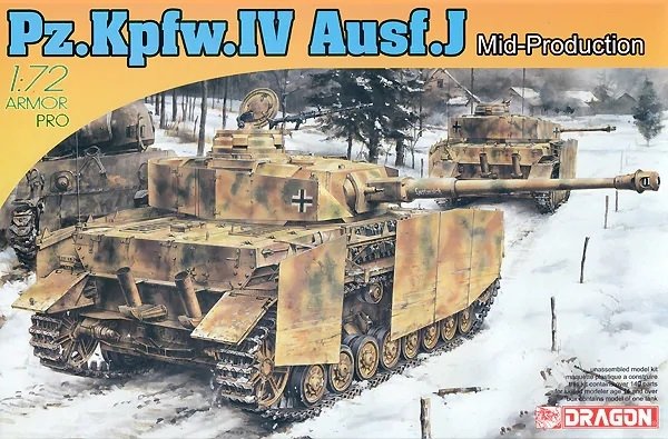 Dragon 7498 Pz.Kpfw. IV Ausf. J Mi-Production 1/72