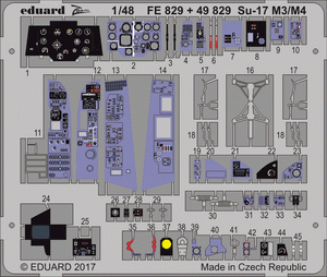 Eduard FE829 Su-17 M3/M4 KITTY HAWK 1/48