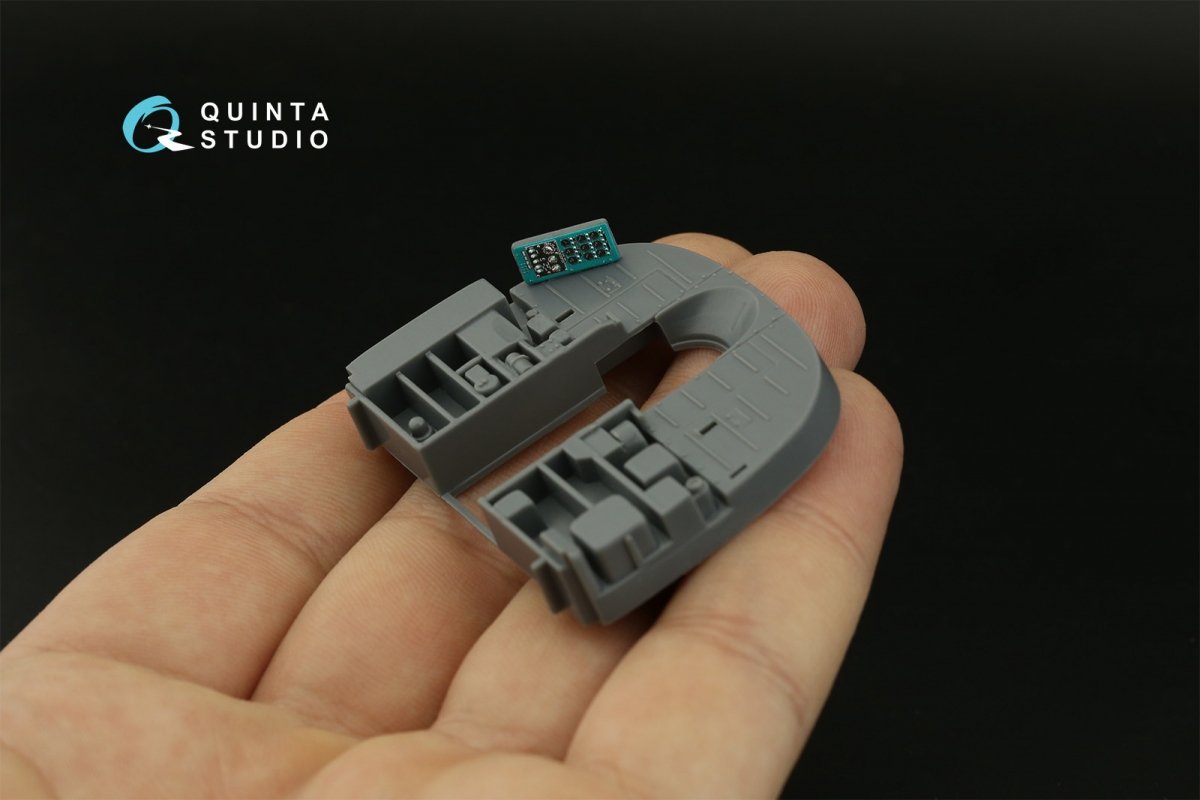 Intérieur imprimé en 3D et coloré sur papier décalcomanie Quinta Studio QDS-48380 Mi-8MT (AMK) (Petite version) 1/48  – Bild 10