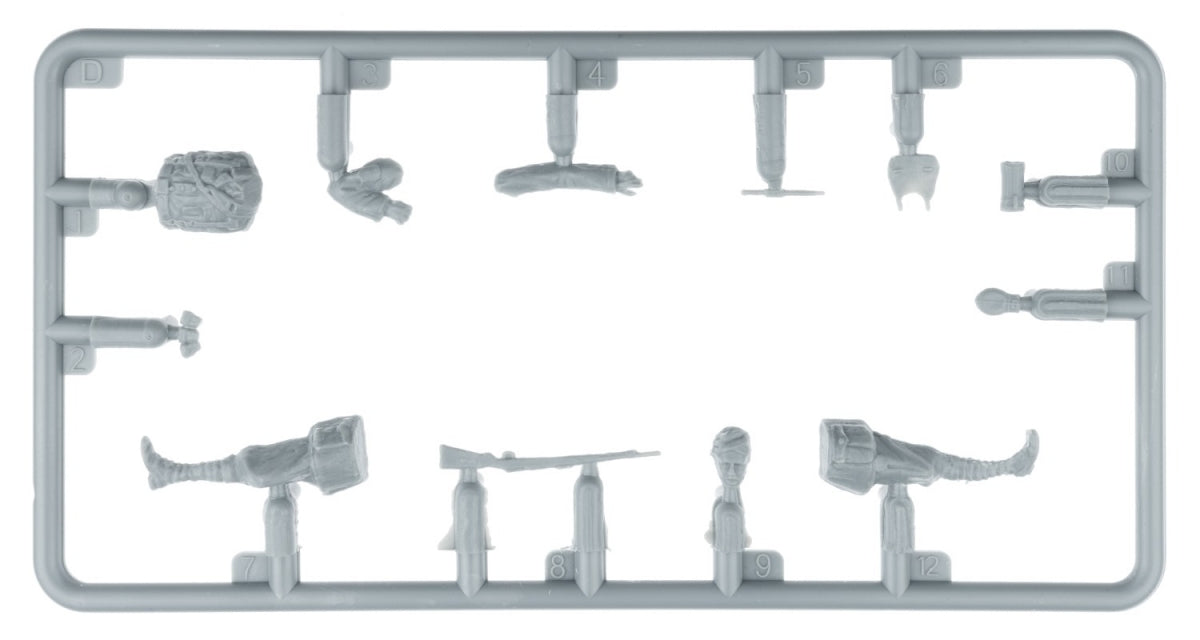 MiniArt 49018 Pilotes allemands et italiens avec soldats DAL Afrique du Nord 1/48 – image 5
