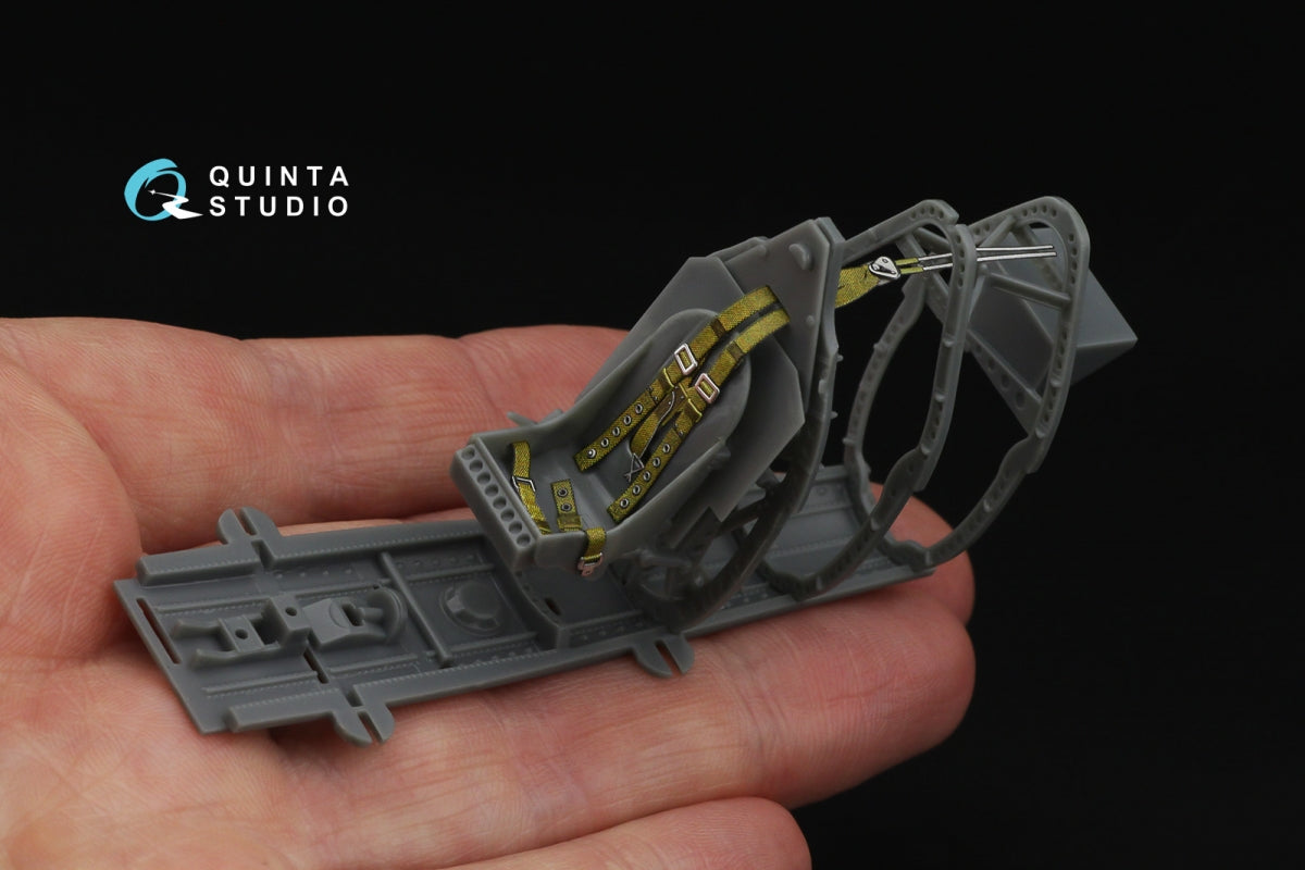 Quinta Studio QR+32045 Ceintures de sécurité pour avions de chasse britanniques, avant-guerre/début de la Seconde Guerre mondiale (avec boucles métalliques) (Tous les kits) 1/32  – Bild 3