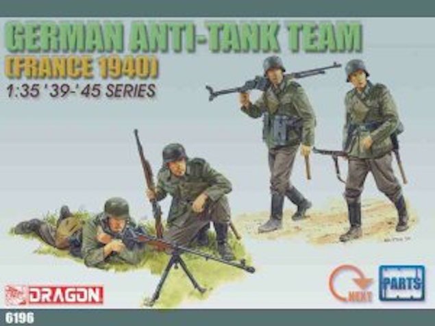 Dragon 6196 Équipe antichar allemande France43 (1/35)