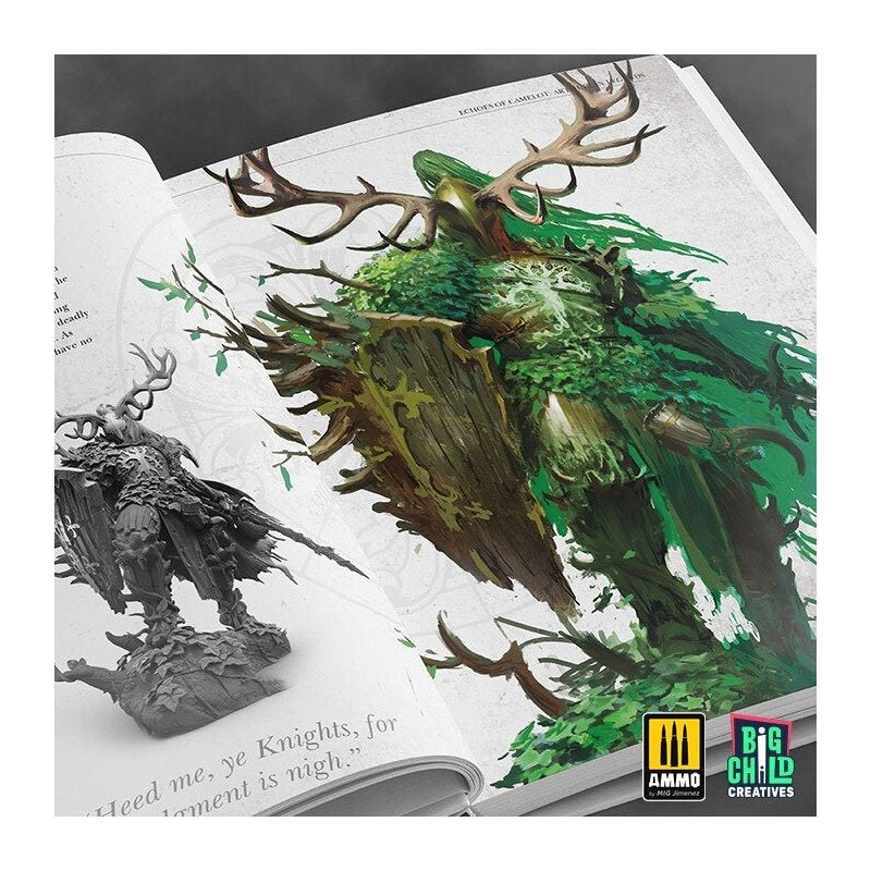 Ammo of Mig BCECLI002 Echoes of Camelot Artbook et guide de peinture – immagine 4