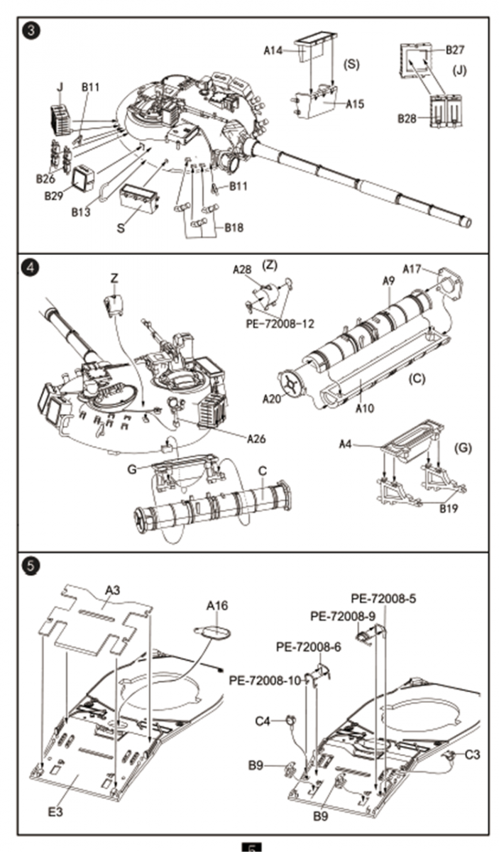 Modelcollect UA72193 Soviet T-80 Main Battle Tank 1970S-1990S N in1 1/72 – zdjęcie 4