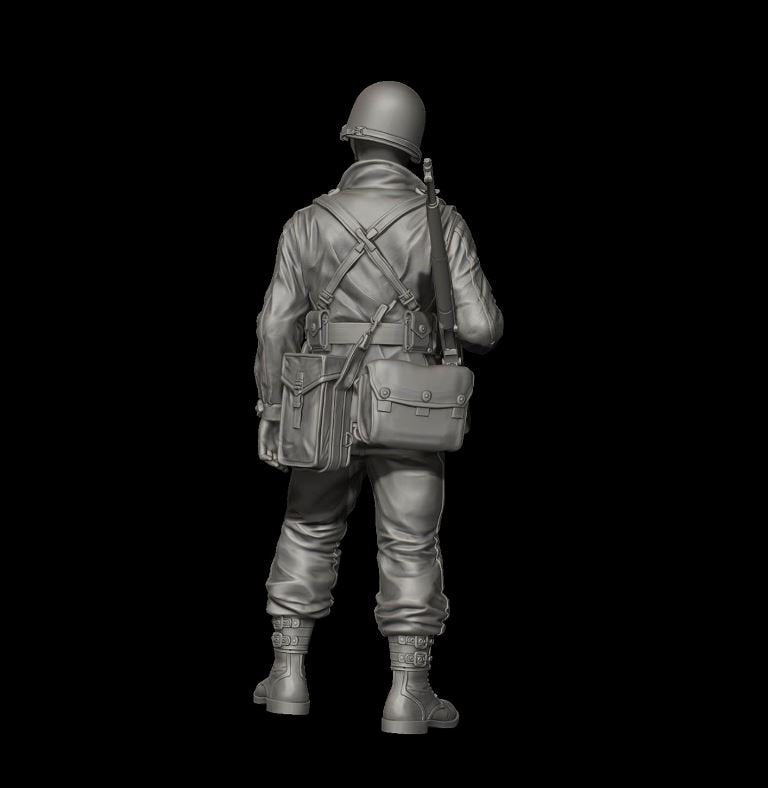 Panzer Art FI35-094 Soldat américain en uniforme M43 n° 1 1/35 – immagine 4