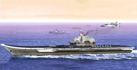 Trumpeter 05617 Porte-avions de la marine chinoise ex-Varyag (1/350)