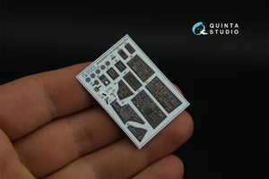 Intérieur imprimé en 3D et coloré sur papier décalcomanie Quinta Studio QDS-48405 F-14D (Hobby Boss) (Petite version) 1/48 – image 3