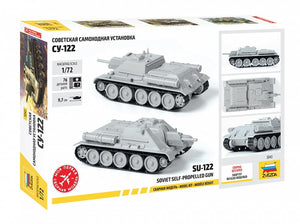 Zvezda 5043 SU-122 DESTRUCTEUR DE CHARS SOVIETIQUE 1/72 – immagine 2