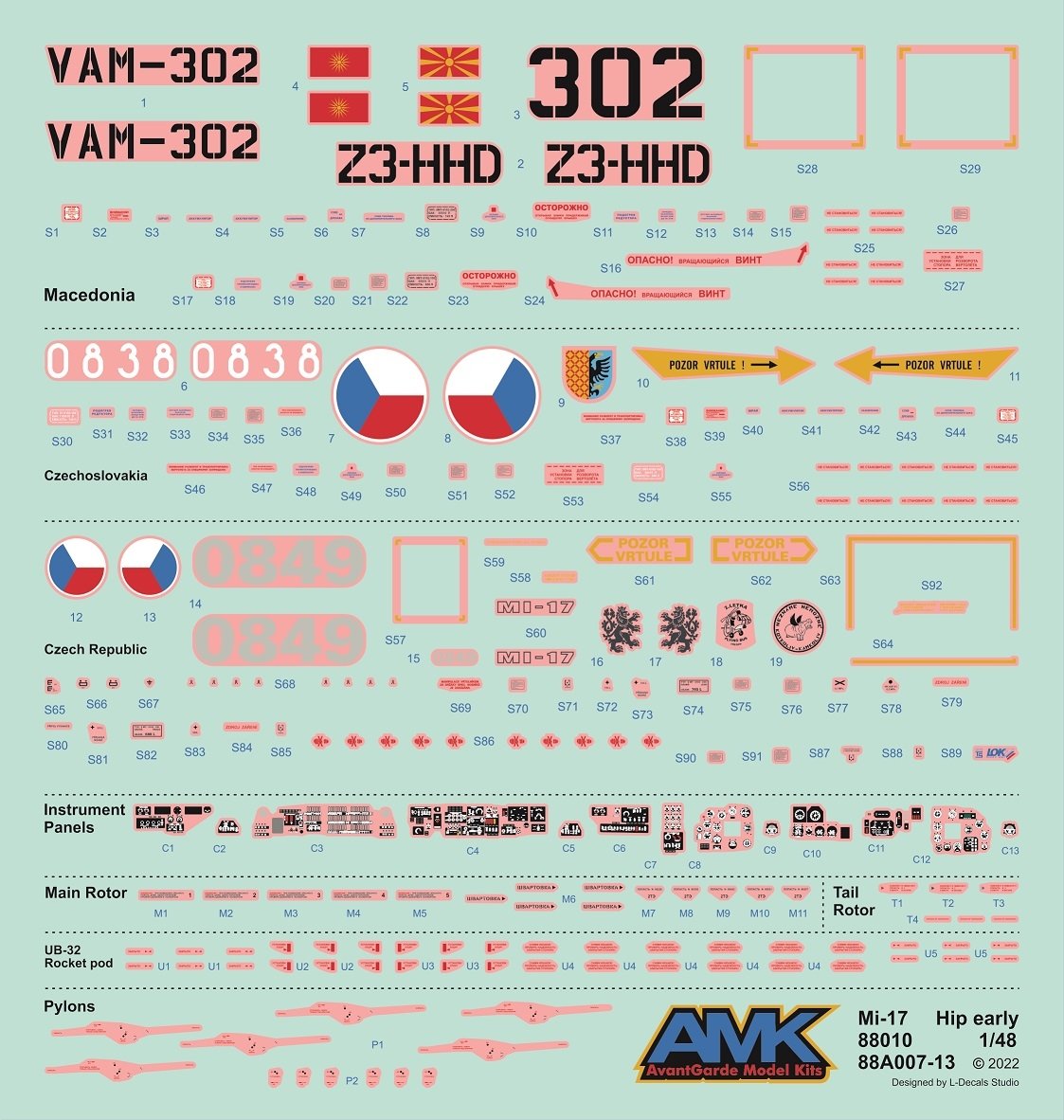 AMK 88010 Mi-17 Hip Early 1/48 – image 2