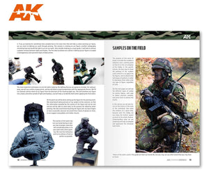 AK Interactive AK247 AK APPRENTISSAGE 08 : CAMOUFLAGES DE FIGURES MODERNES (Anglais) – immagine 3