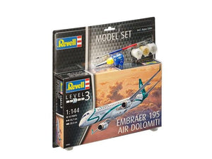Revell - 64884 - Embraer 195 AIR DOLOMITI - Maquette