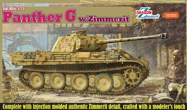 Dragon 6384 Sd.Kfz.171 Panther G avec Zimmerit (1/35)