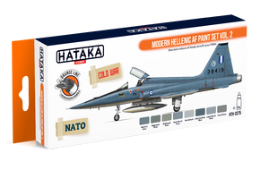 Hataka HTK-CS75 Ensemble de peinture Modern Hellenic AF vol. 2 (8x17ml)