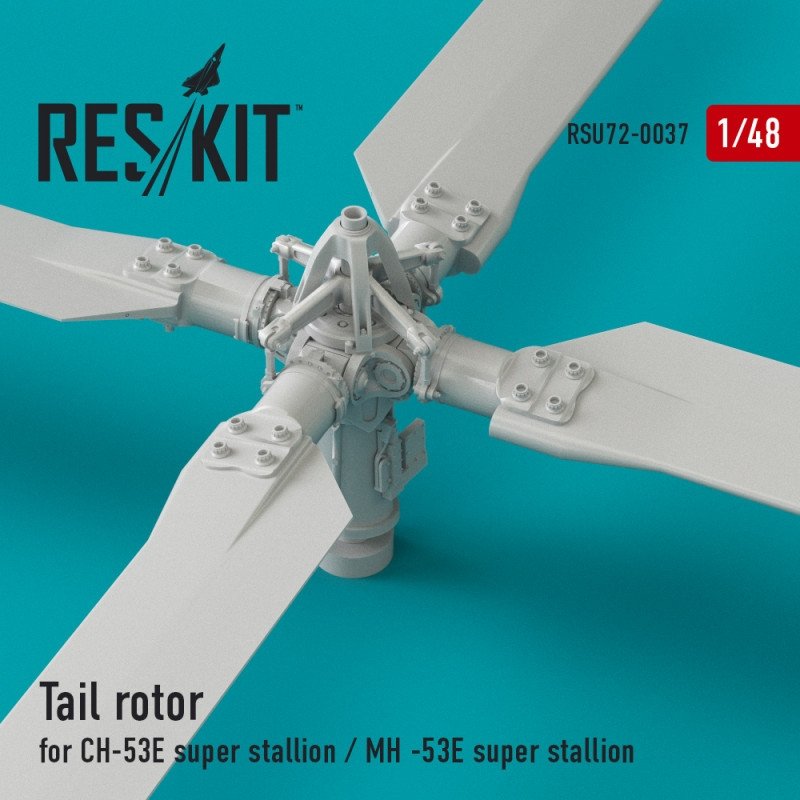 RESKIT RSU48-0037 Rotor de queue pour CH-53E Super Stallion / MH-53E Sea Dragon 1/48