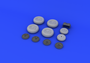 Eduard 648248 roues MiG-31 1/48 AMK – immagine 3
