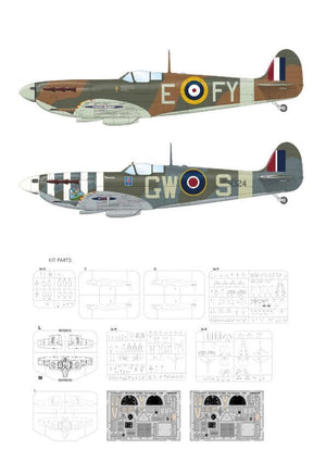 Eduard 11153 SPITFIRE STORY Le Spitfire Mk.Vb des Sweeps Édition limitée 1/48 – image 2