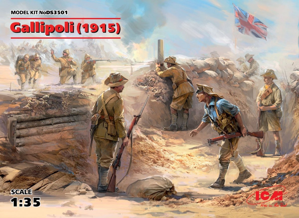 ICM DS3501 Gallipoli (1915) 1/35
