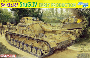 Maquette Dragon 6520 Sd.Kfz.167 StuG.IV Première production (échelle 1/35).