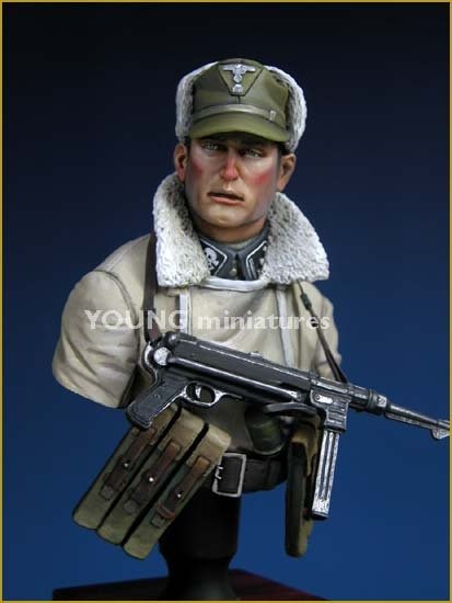 Young Miniatures YM1809 Division &amp;#39;TOTENKOPF&amp;#39; Seconde Guerre Mondiale 1/10
