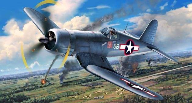 Revell 03983 F4U-1D Corsair 1/72 – image 2