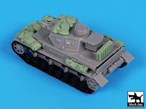 Ensemble d&amp;#39;accessoires Black Dog T72123 Pz.Kpfw IV pour Dragon 1/72