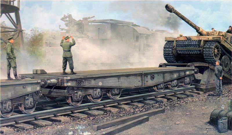 Trumpeter 00221 Schwere Plattformwagen Type SSyms 80 1/35