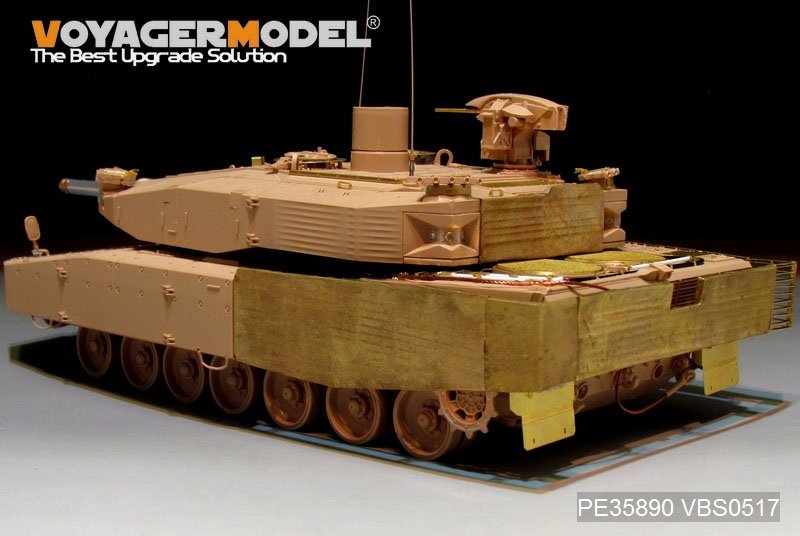 Maquette Voyager PE35890 Leopard 2A4 Revolution 1 MBT allemand moderne (modèle de base pour TIGER 1/35) – Bild 9