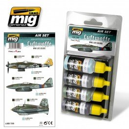 MUNITIONS de Mig Jimenez 7209 LUFTWAFFE COULEURS FIN DE LA SECONDE GUERRE MONDIALE
